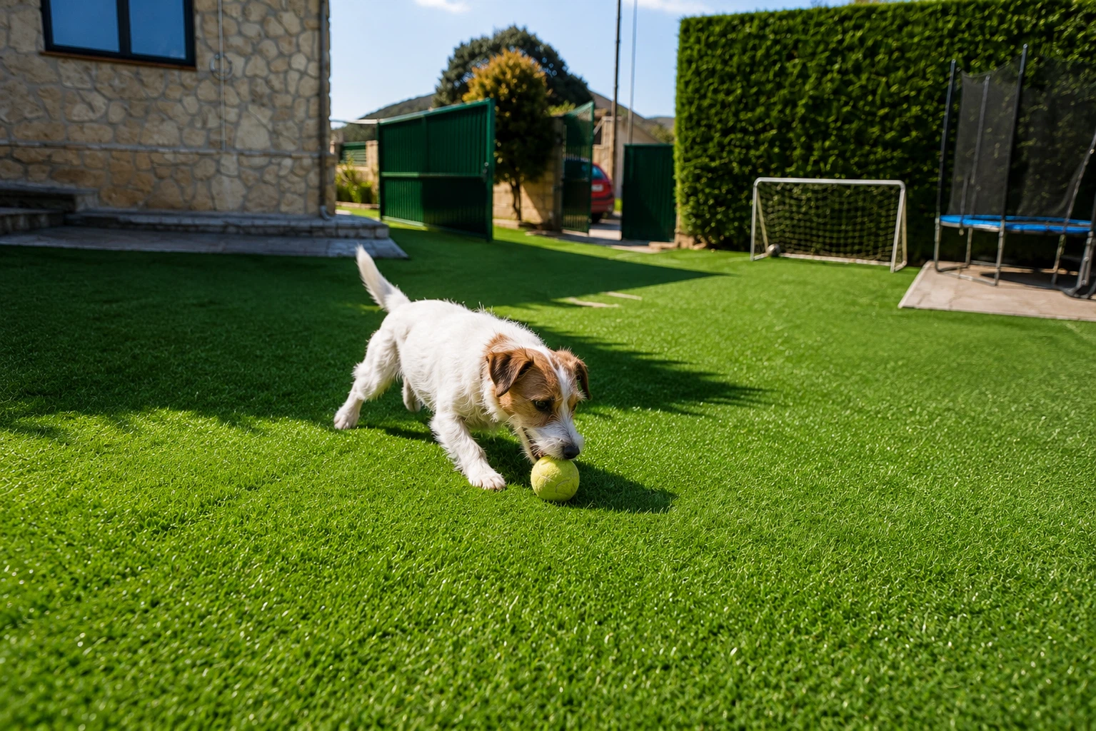Césped artificial para mascotas y perros