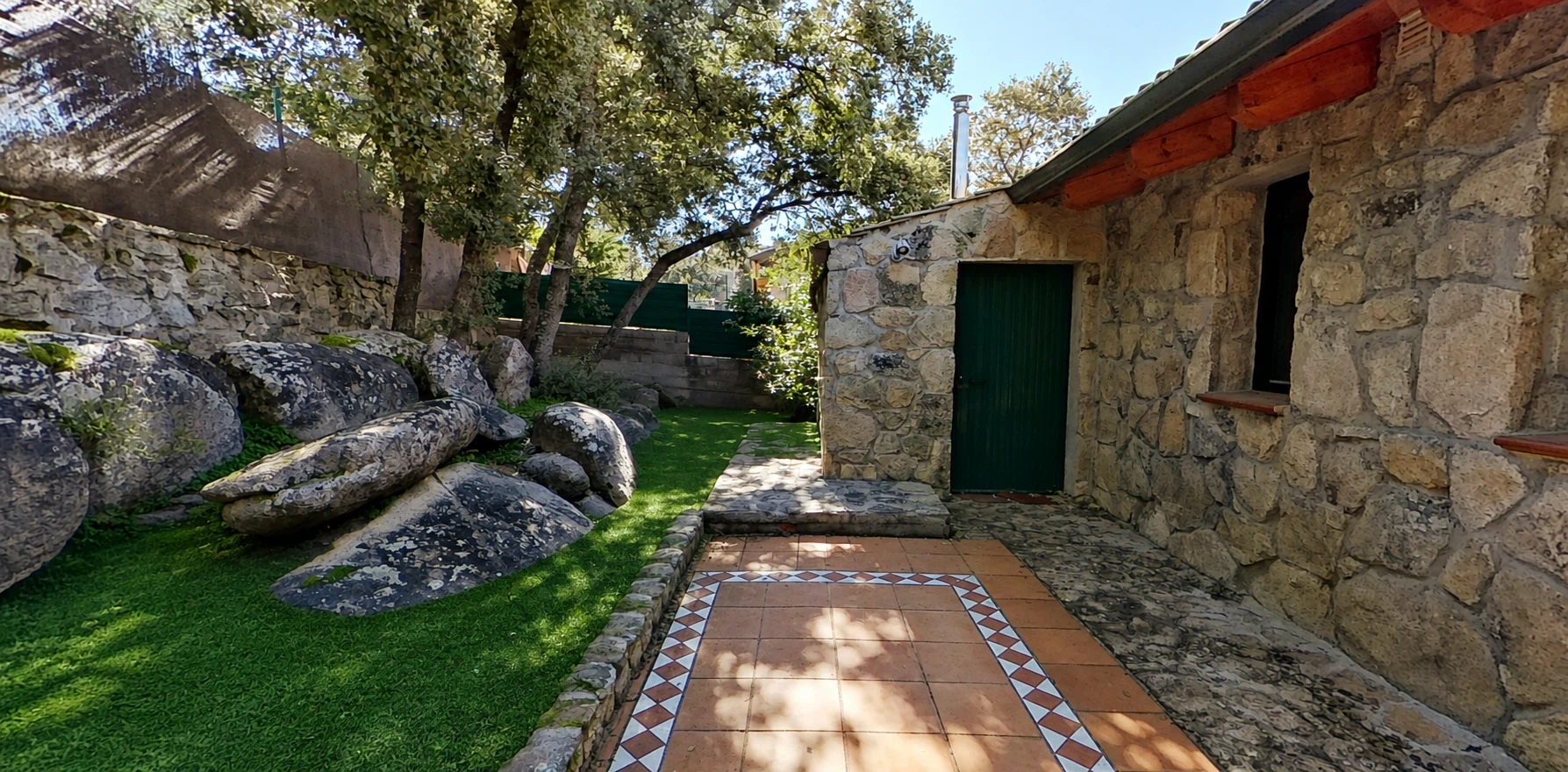 Jardín proyecto 5 antes